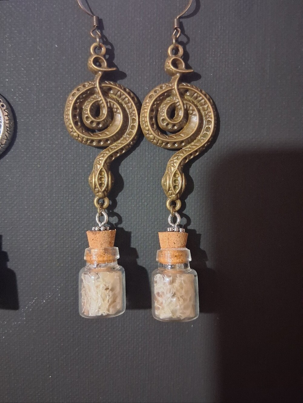 Snake Skin Earrings - Picture 3 of 3